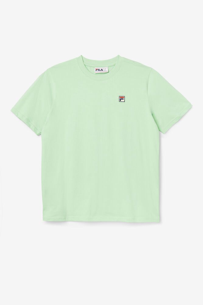 Fila Quartz T-Shirt Green - Mens - 70598LGAK